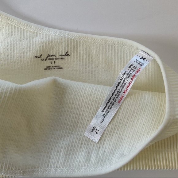 UO Out From Under One Shoulder Ribbed Bra Top - Picture 5 of 6